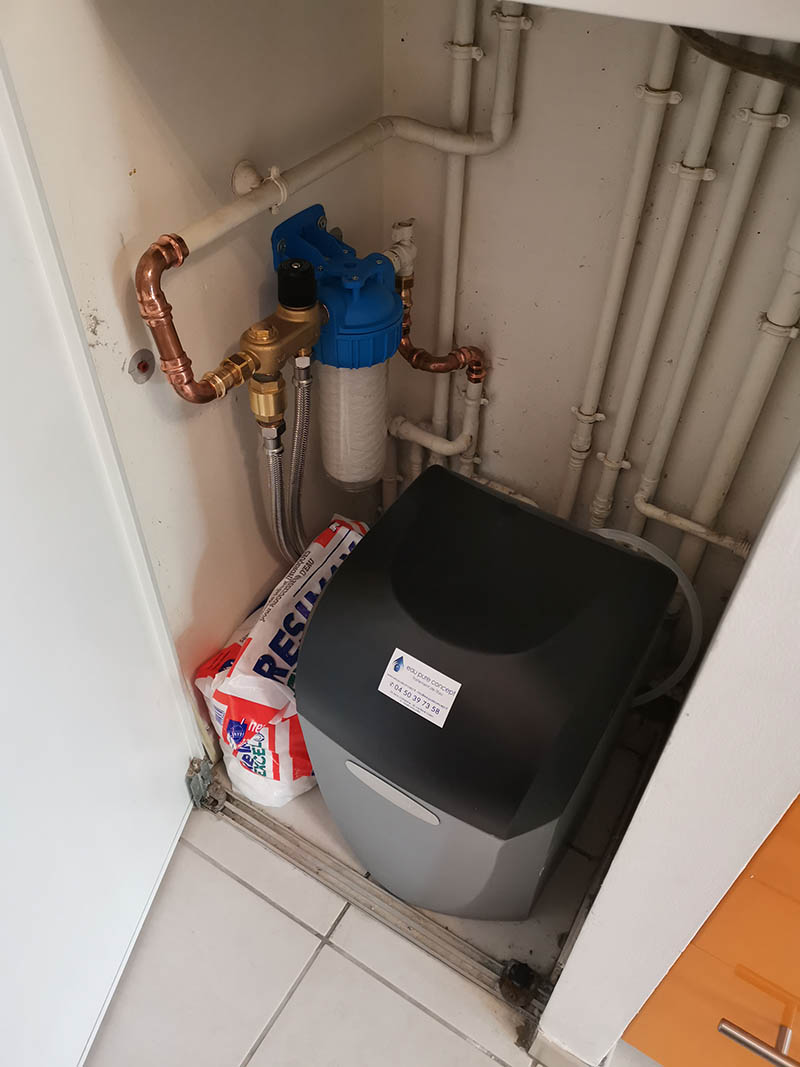 Installation adoucisseur d'eau Kinetico CC206 à Ambilly 74100