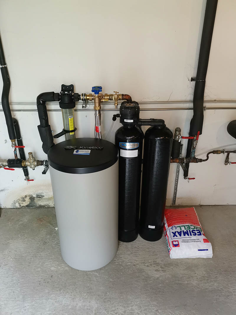 Installation adoucisseur d'eau Kinetico K2060 a Saint-Julien-en-Genevois 74160