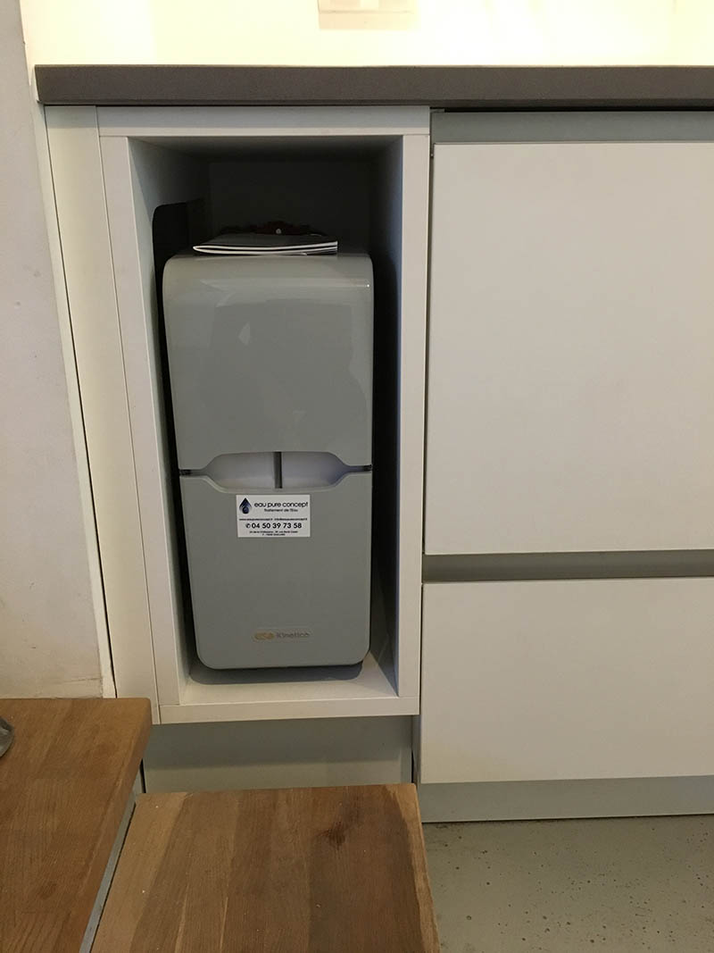 Installation adoucisseur d'eau Kinetico Premier Compact à Douvaine 74140
