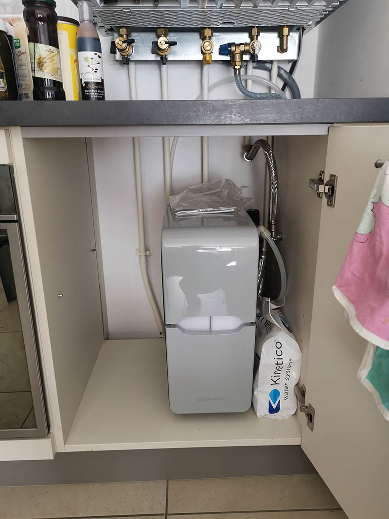 Installation adoucisseur d'eau Kinetico Premier Compact à Thonon les Bains 74200