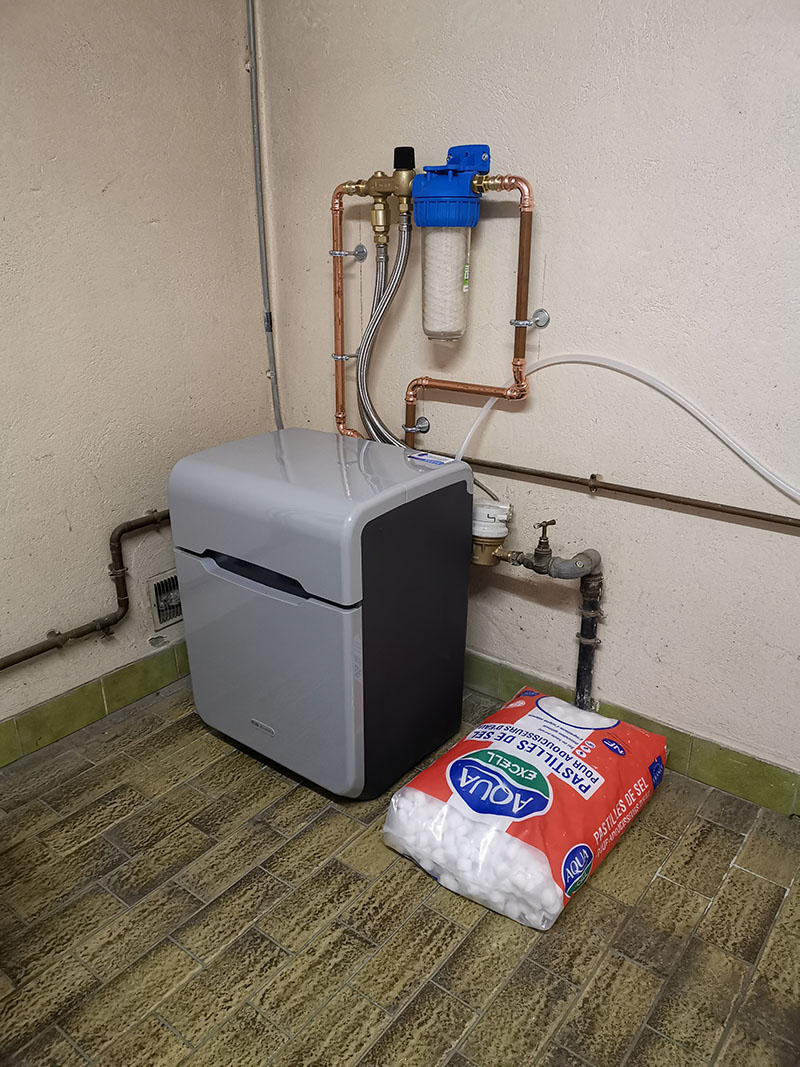 Installation adoucisseur d'eau Kinetico à Saint-Blaise 74350